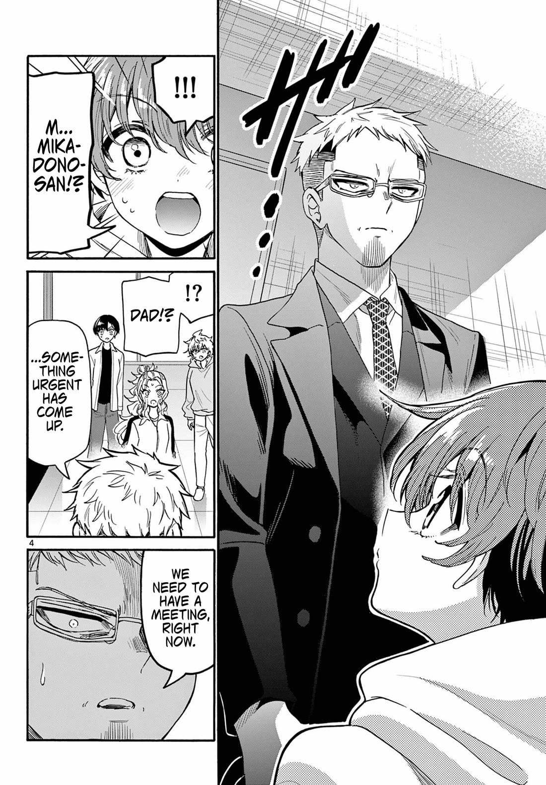Mikadono Sanshimai wa Angai, Choroi Chapter 185 page 4 - Chapter 185