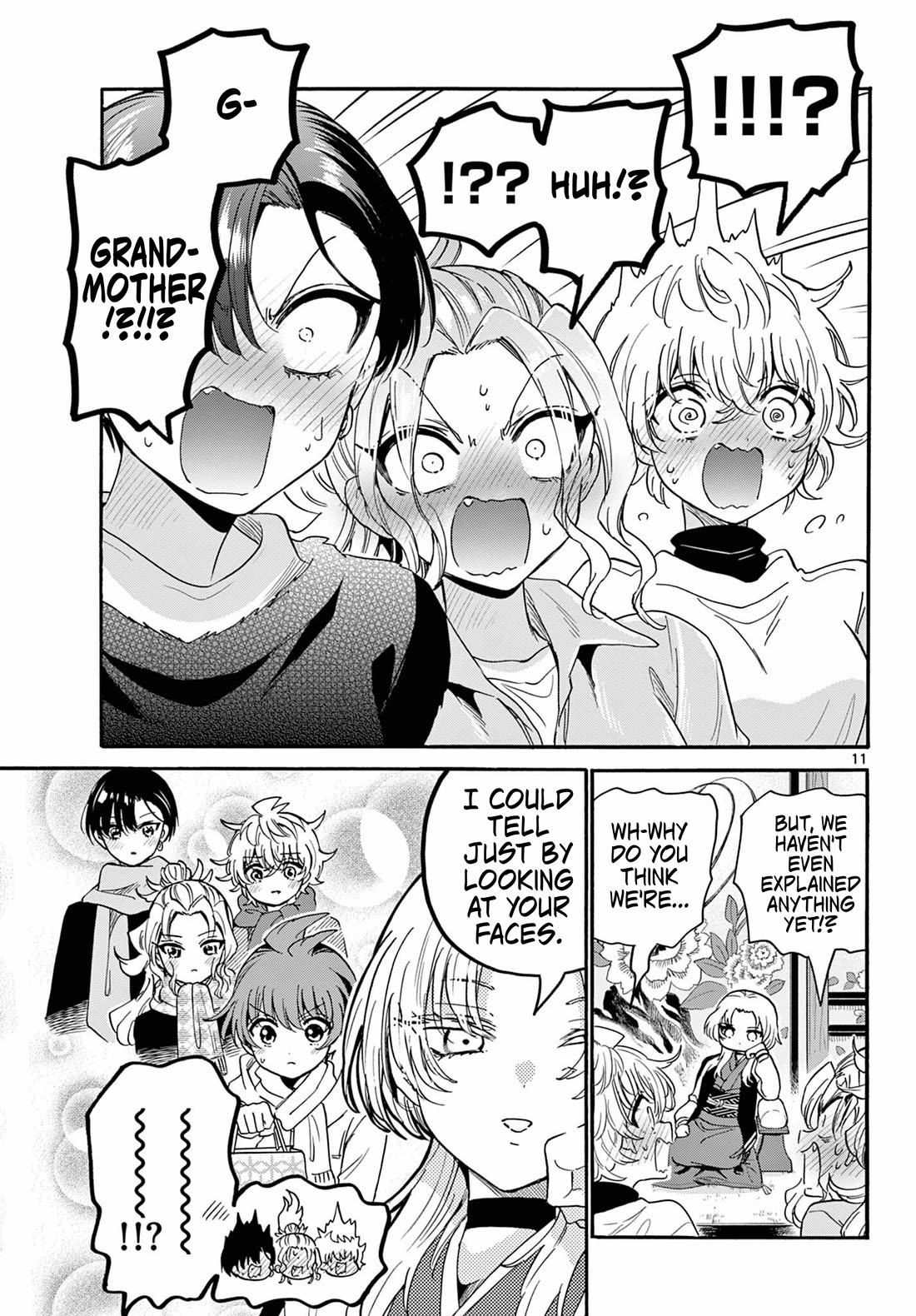 Mikadono Sanshimai wa Angai, Choroi Chapter 186 page 10 - Chapter 186