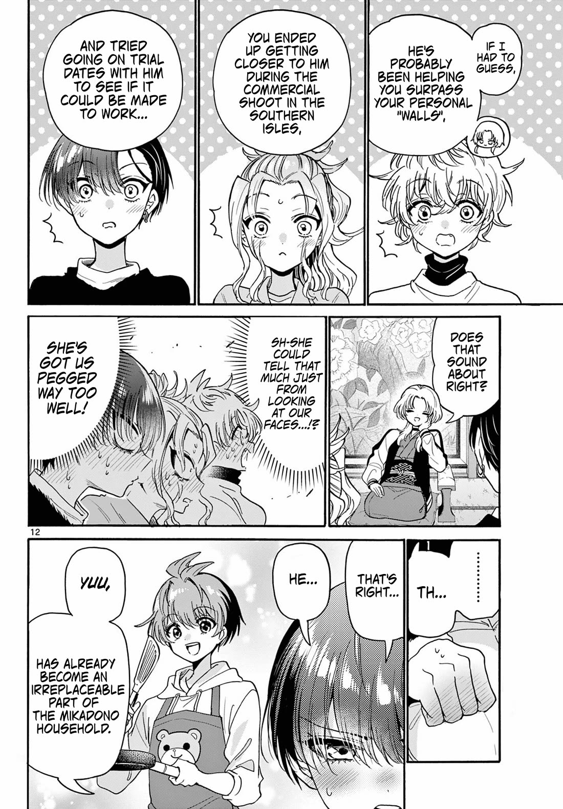 Mikadono Sanshimai wa Angai, Choroi Chapter 186 page 11 - Chapter 186