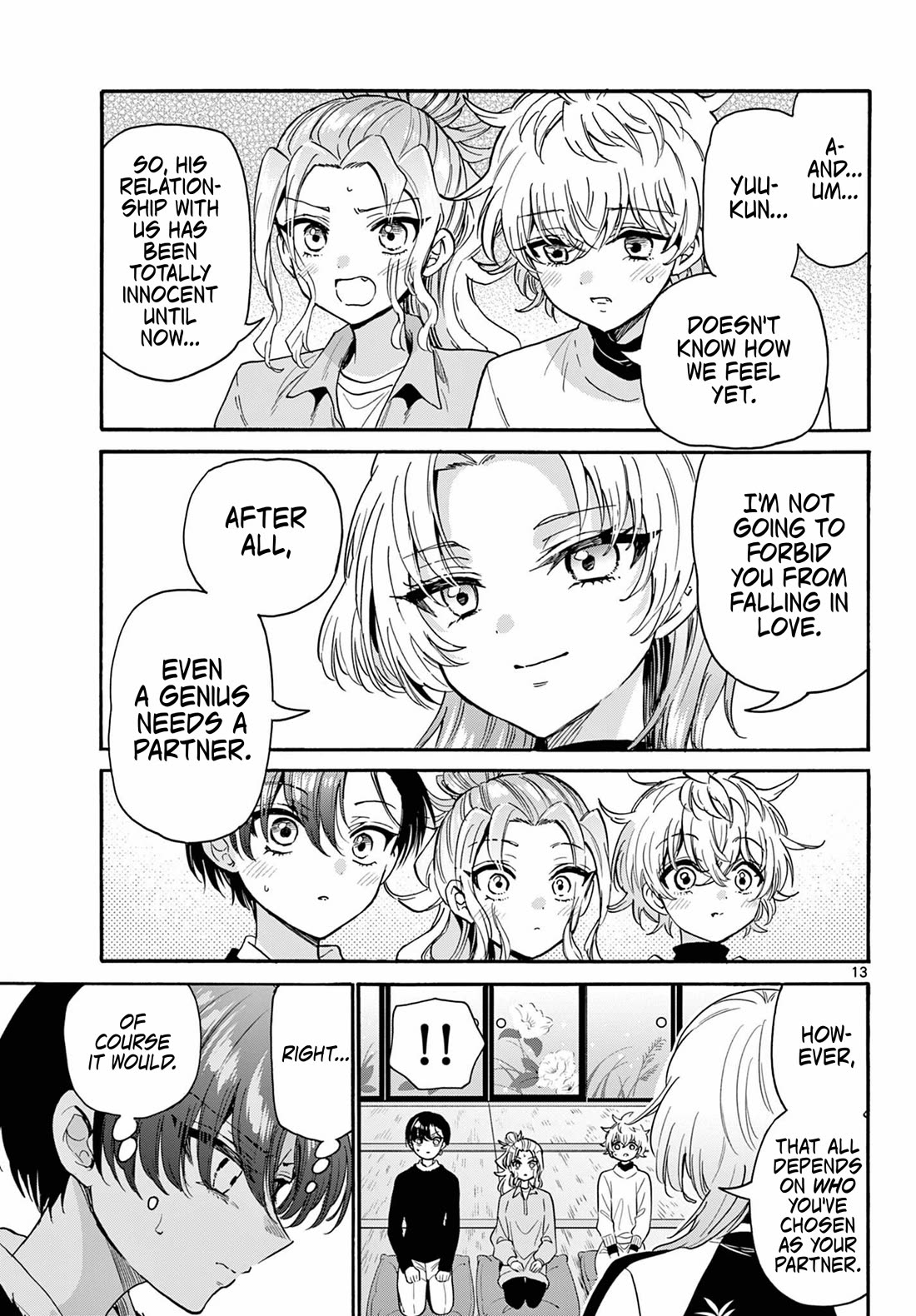 Mikadono Sanshimai wa Angai, Choroi Chapter 186 page 12 - Chapter 186