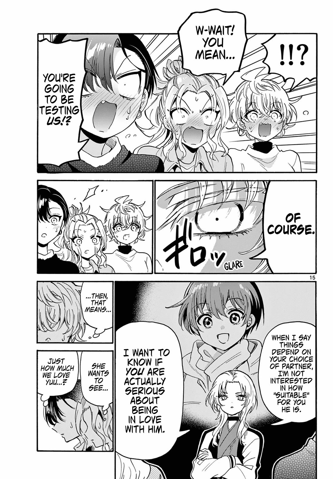 Mikadono Sanshimai wa Angai, Choroi Chapter 186 page 14 - Chapter 186