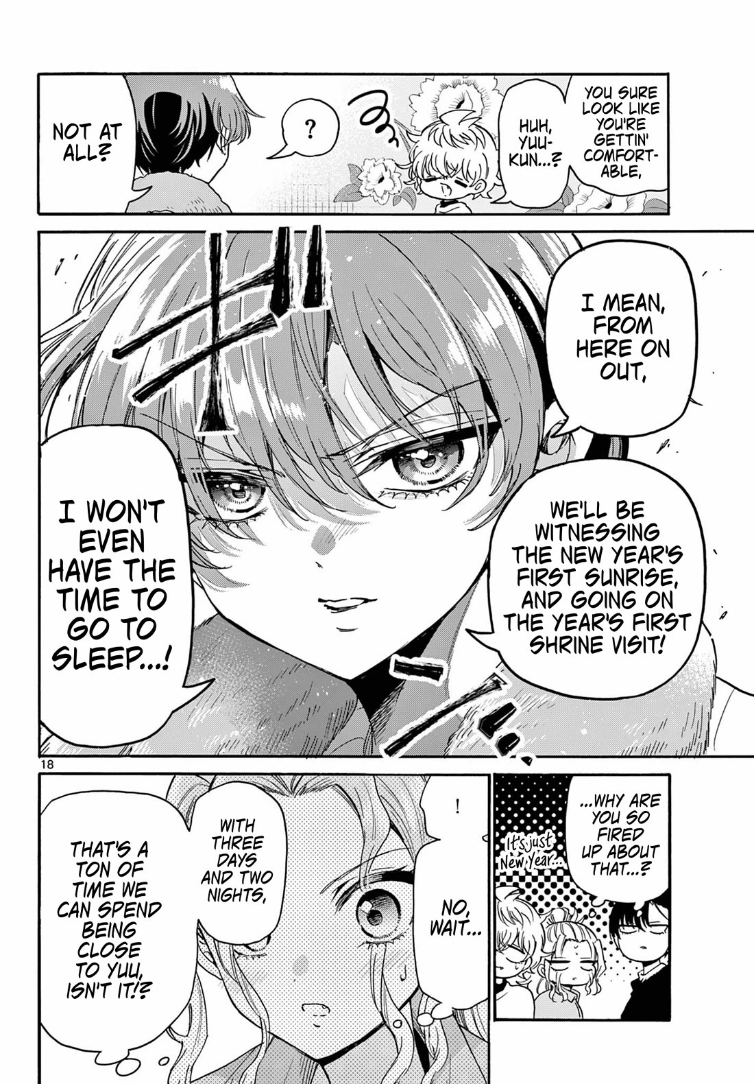 Mikadono Sanshimai wa Angai, Choroi Chapter 186 page 17 - Chapter 186