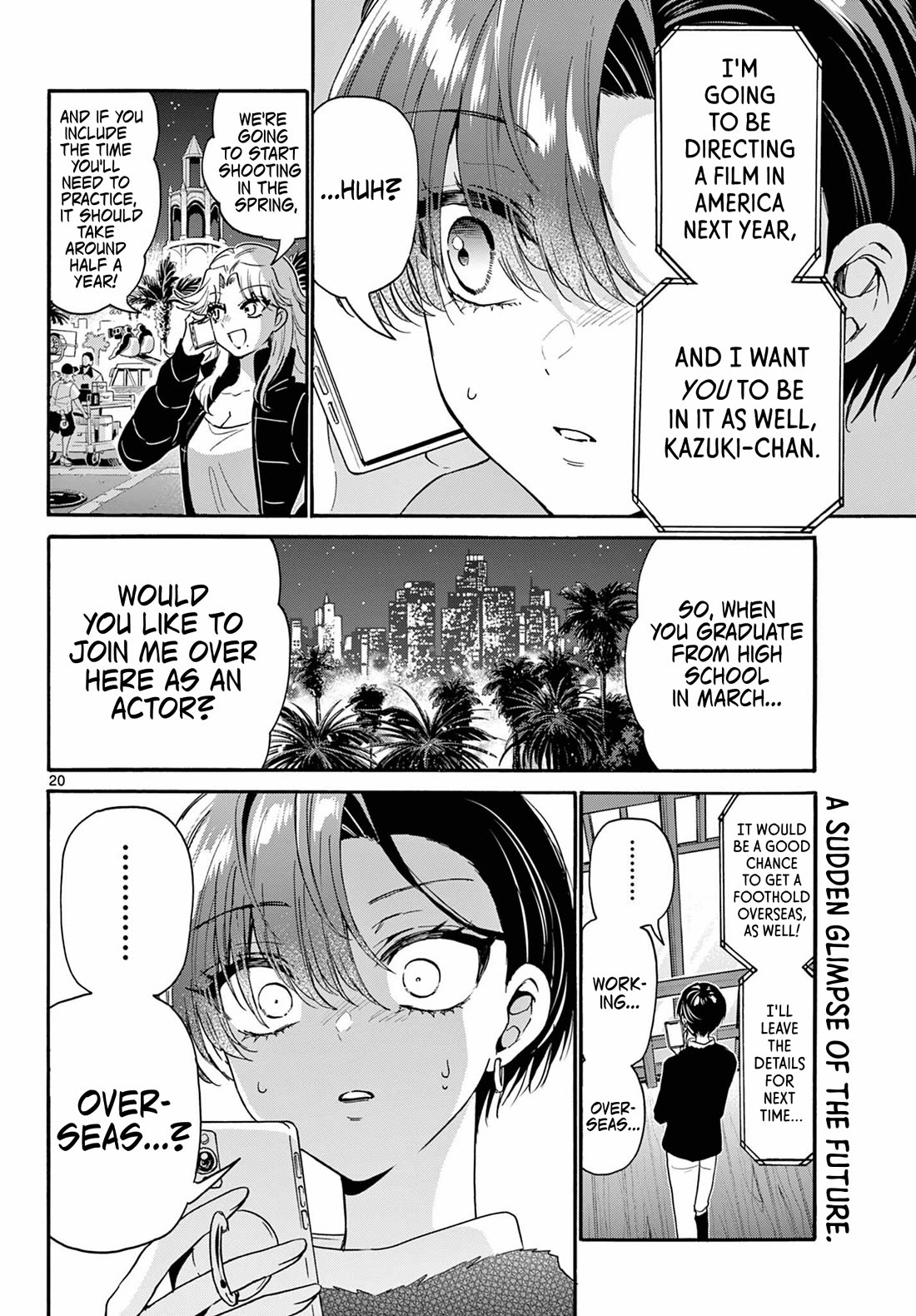 Mikadono Sanshimai wa Angai, Choroi Chapter 186 page 19 - Chapter 186