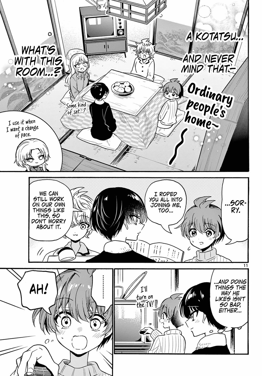 Mikadono Sanshimai wa Angai, Choroi Chapter 187 page 11 - Chapter 187