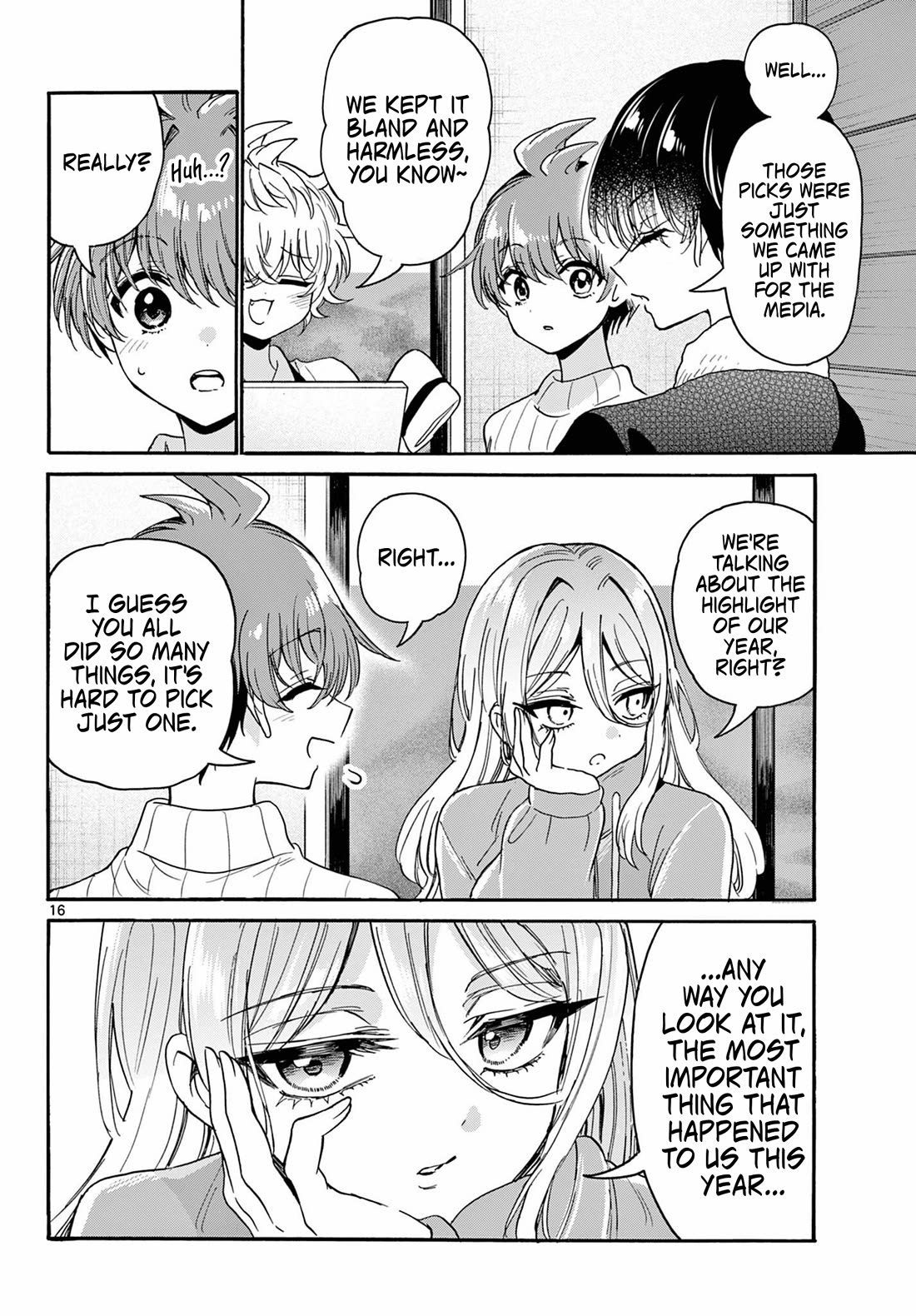 Mikadono Sanshimai wa Angai, Choroi Chapter 187 page 16 - Chapter 187