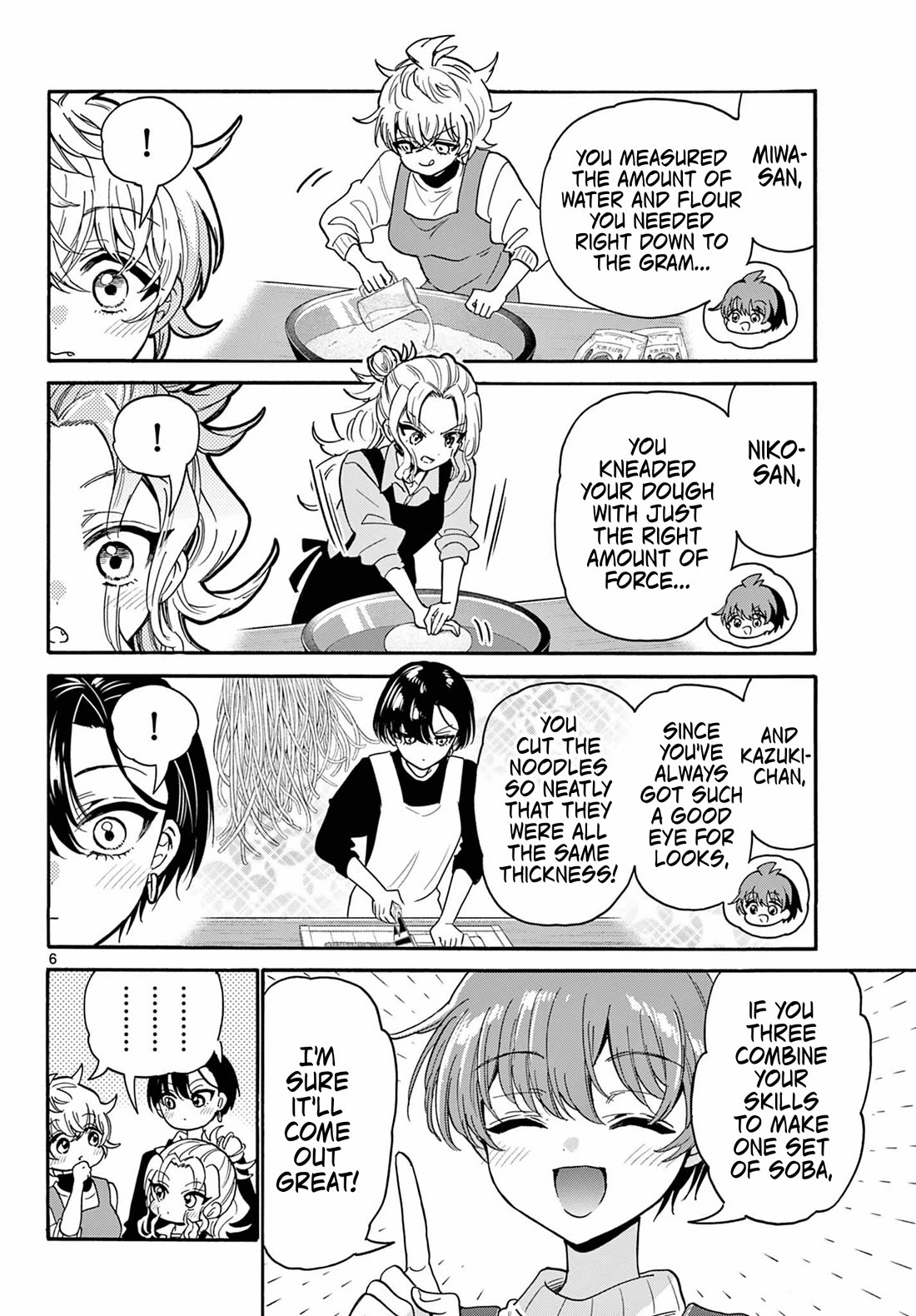 Mikadono Sanshimai wa Angai, Choroi Chapter 187 page 6 - Chapter 187
