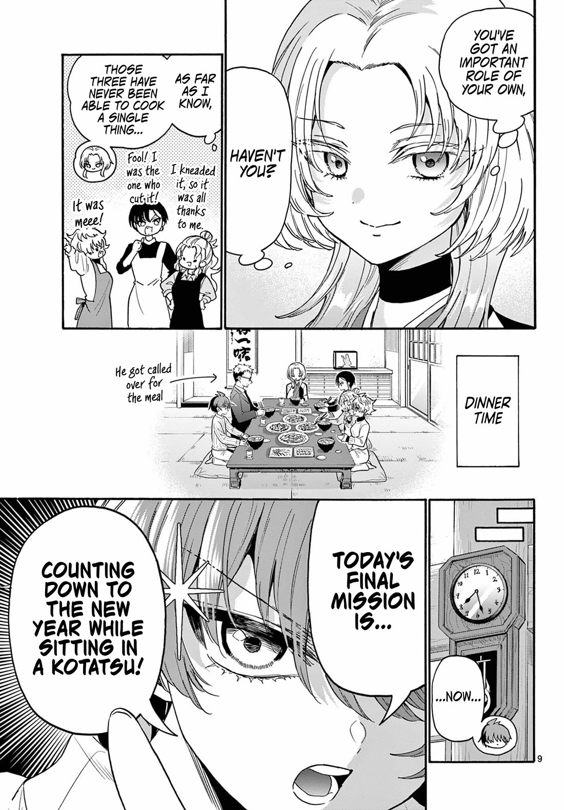 Mikadono Sanshimai wa Angai, Choroi Chapter 187 page 9 - Chapter 187