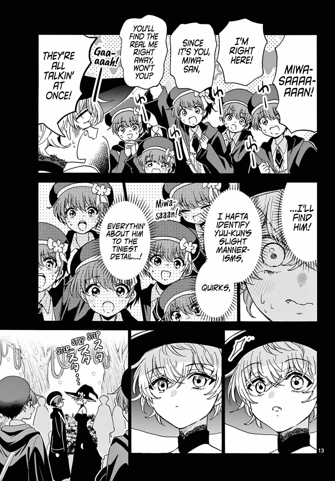Mikadono Sanshimai wa Angai, Choroi Chapter 188 page 13 - Chapter 188