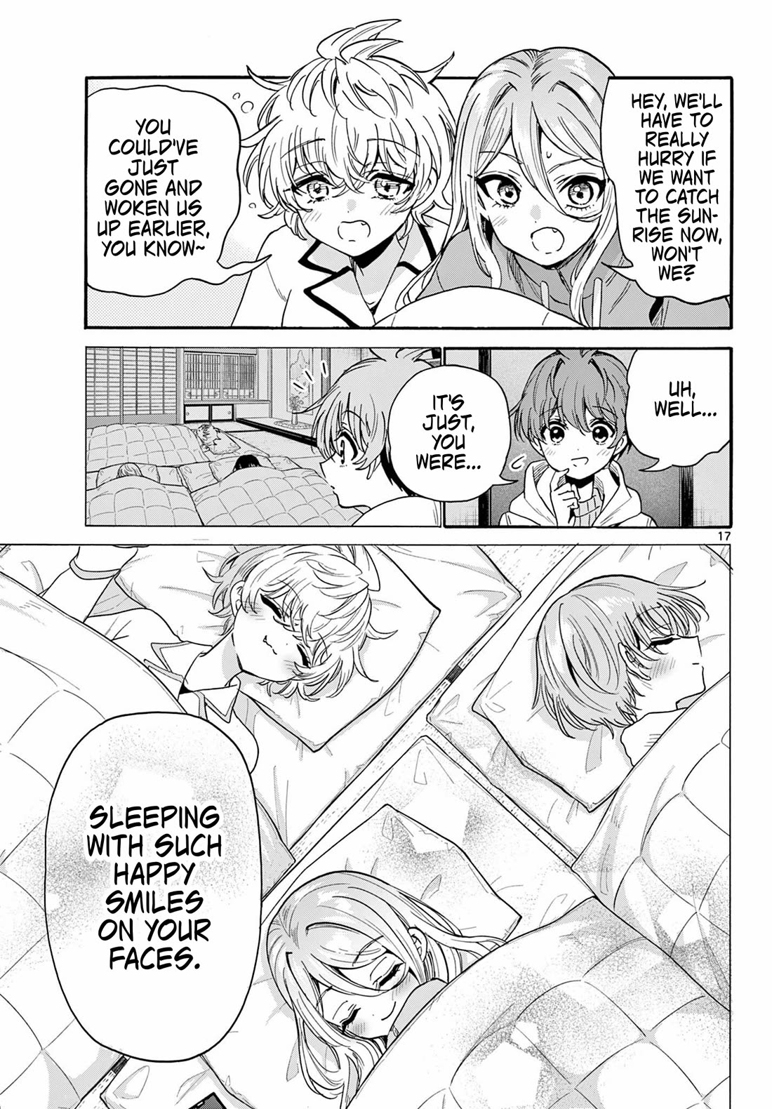 Mikadono Sanshimai wa Angai, Choroi Chapter 188 page 17 - Chapter 188