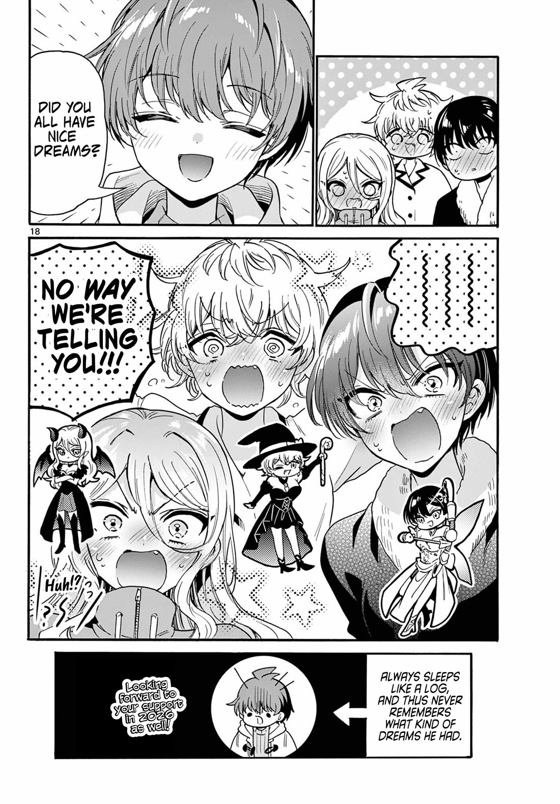 Mikadono Sanshimai wa Angai, Choroi Chapter 188 page 18 - Chapter 188