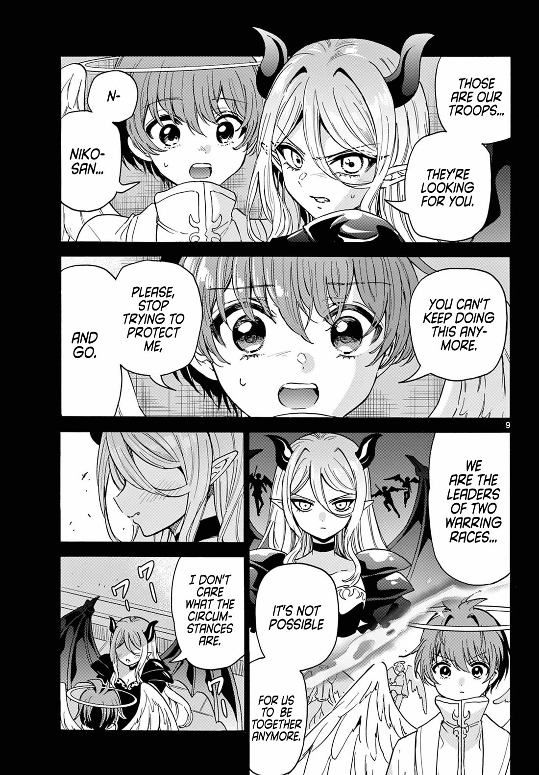 Mikadono Sanshimai wa Angai, Choroi Chapter 188 page 9 - Chapter 188