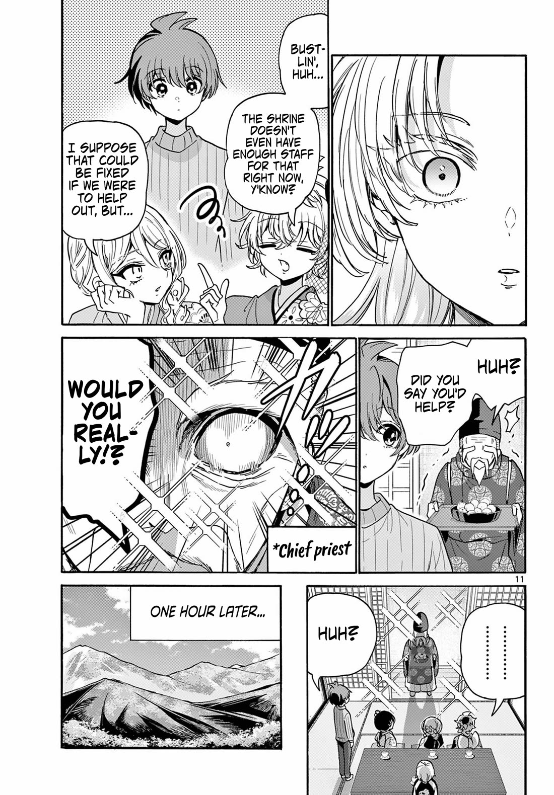 Mikadono Sanshimai wa Angai, Choroi Chapter 189 page 11 - Chapter 189