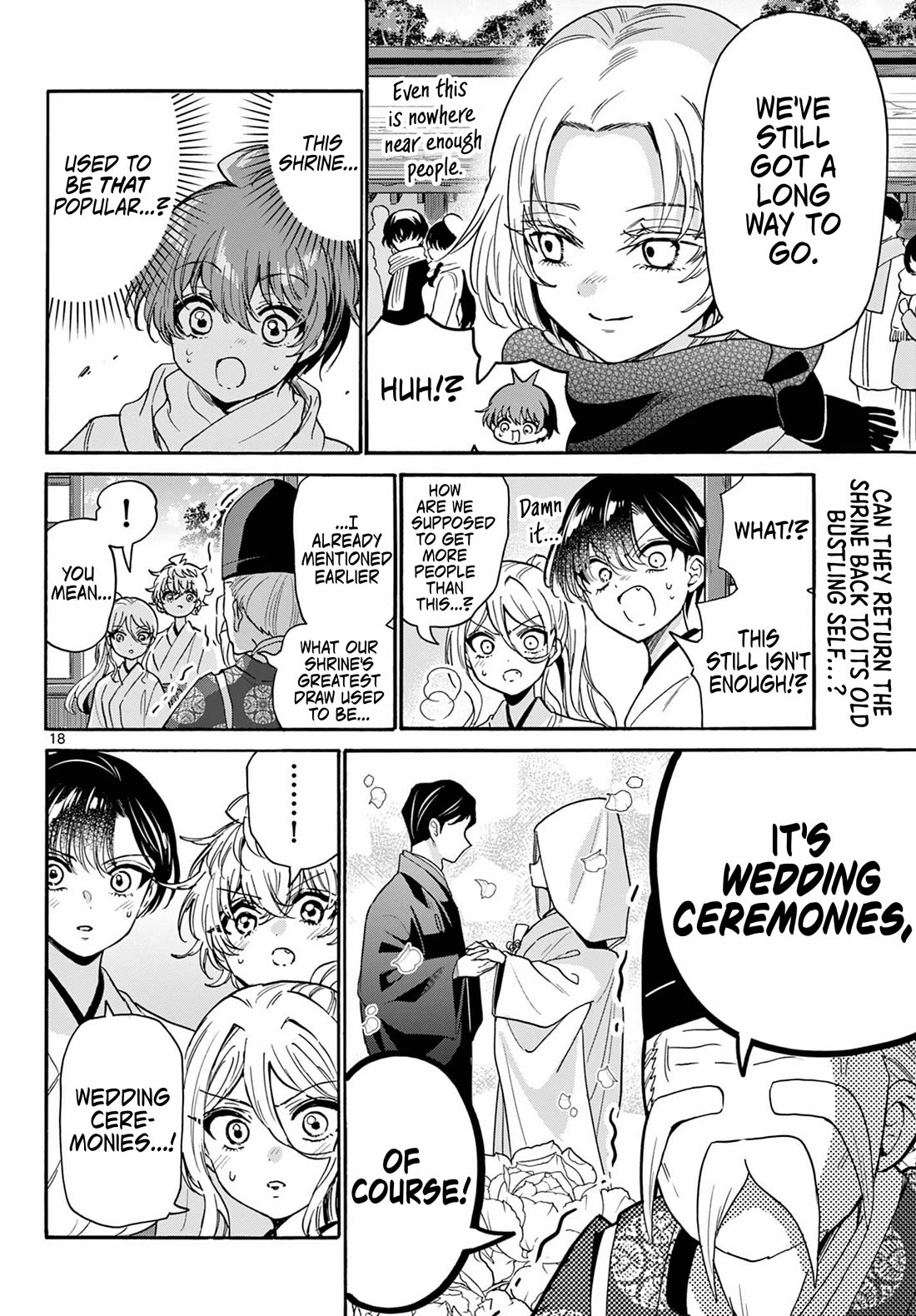 Mikadono Sanshimai wa Angai, Choroi Chapter 189 page 18 - Chapter 189