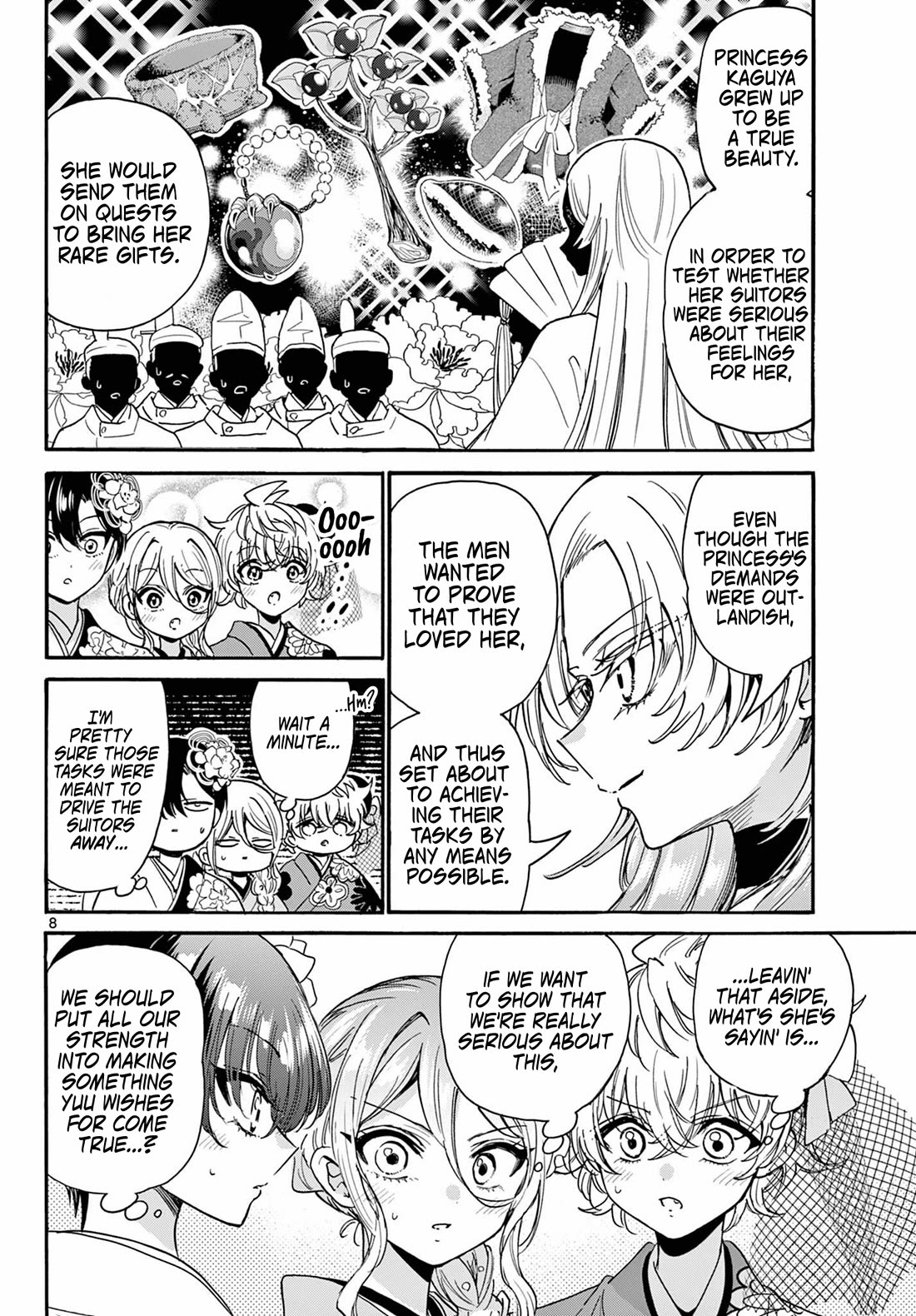 Mikadono Sanshimai wa Angai, Choroi Chapter 189 page 8 - Chapter 189