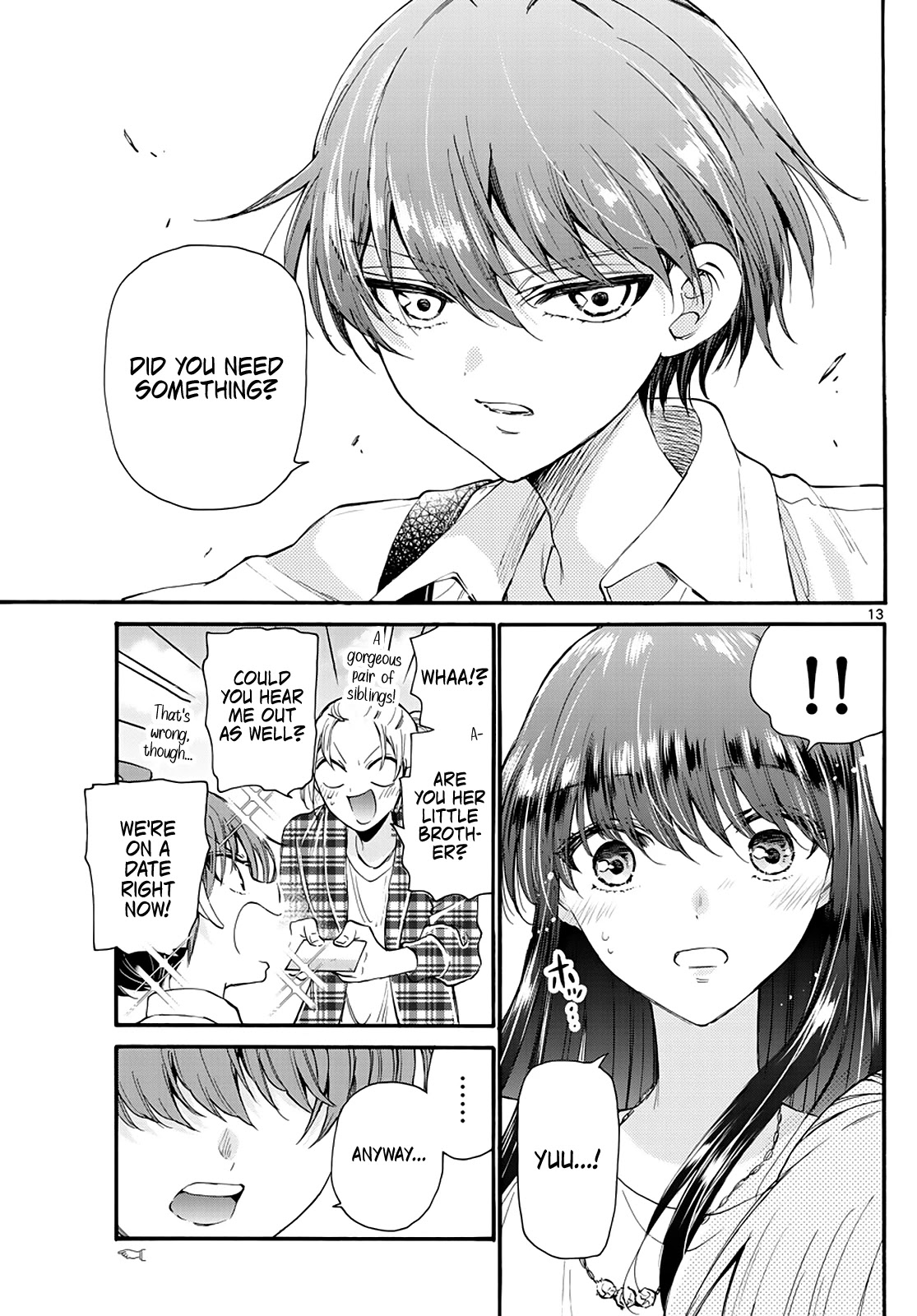 Mikadono Sanshimai wa Angai, Choroi Chapter 19 page 13 - Chapter 19: The roles are quick to reverse.