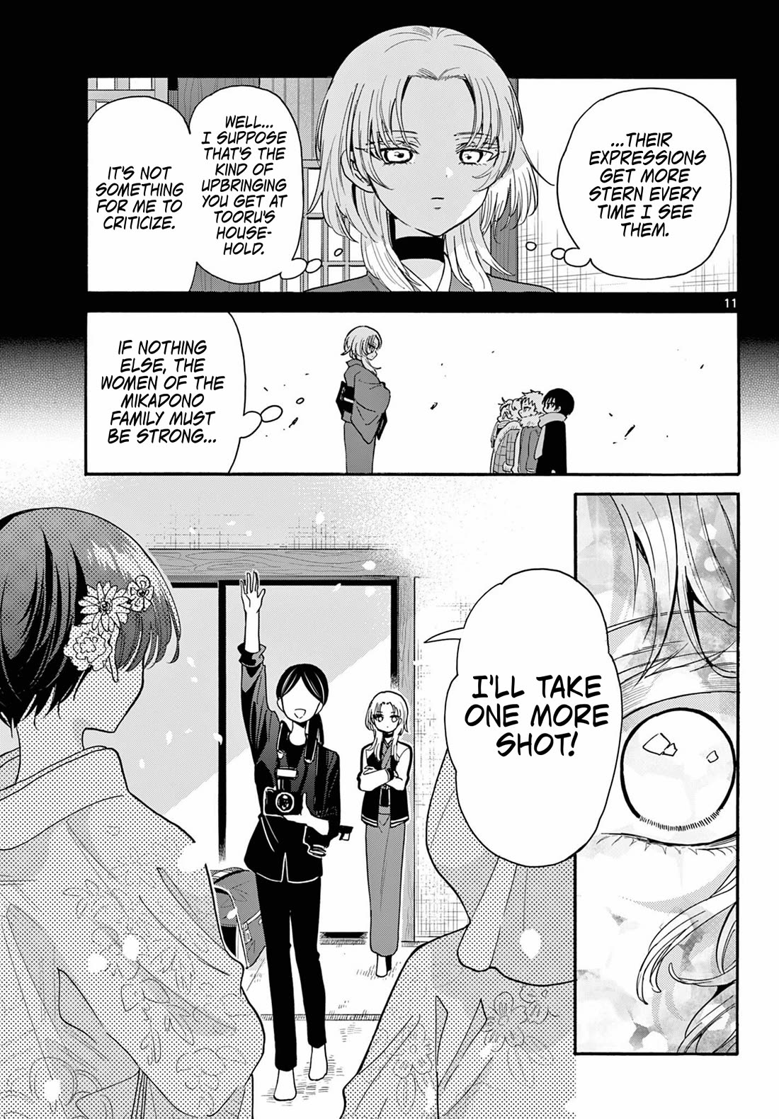 Mikadono Sanshimai wa Angai, Choroi Chapter 190 page 10 - Chapter 190