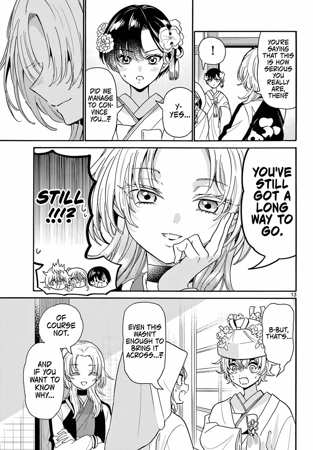 Mikadono Sanshimai wa Angai, Choroi Chapter 190 page 12 - Chapter 190