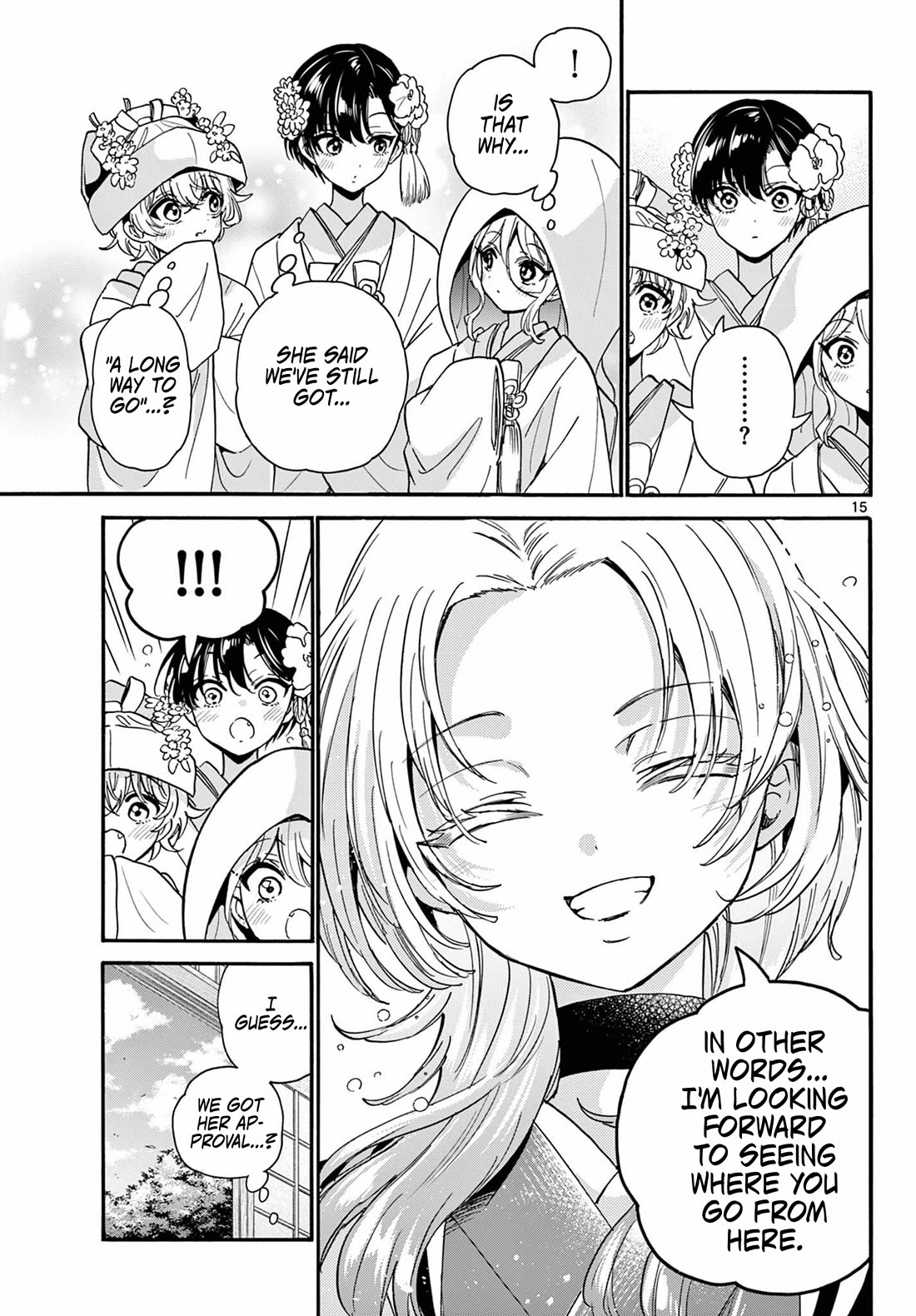 Mikadono Sanshimai wa Angai, Choroi Chapter 190 page 14 - Chapter 190