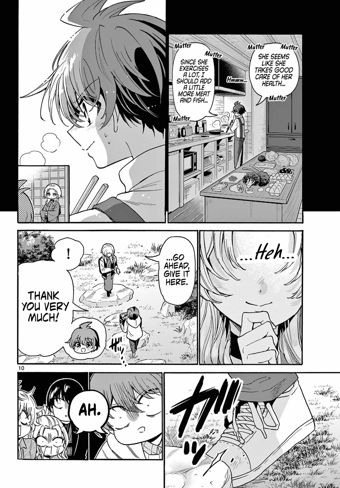 Mikadono Sanshimai wa Angai, Choroi Chapter 191 page 10 - Chapter 191