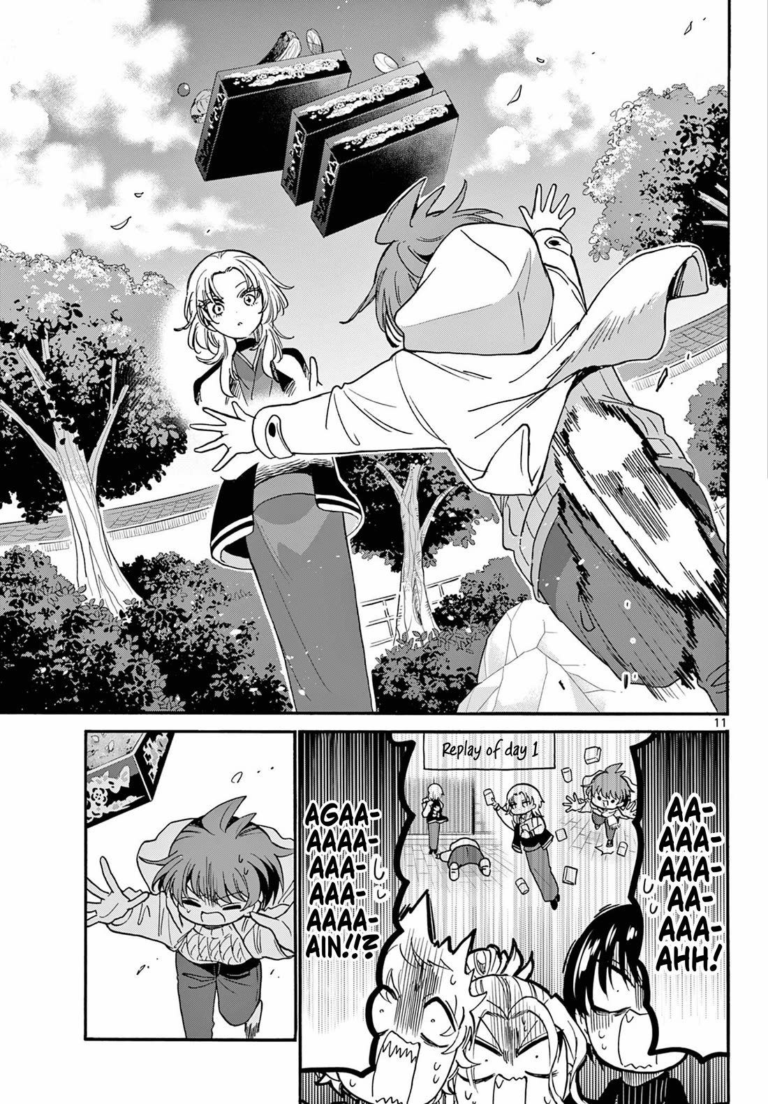 Mikadono Sanshimai wa Angai, Choroi Chapter 191 page 11 - Chapter 191