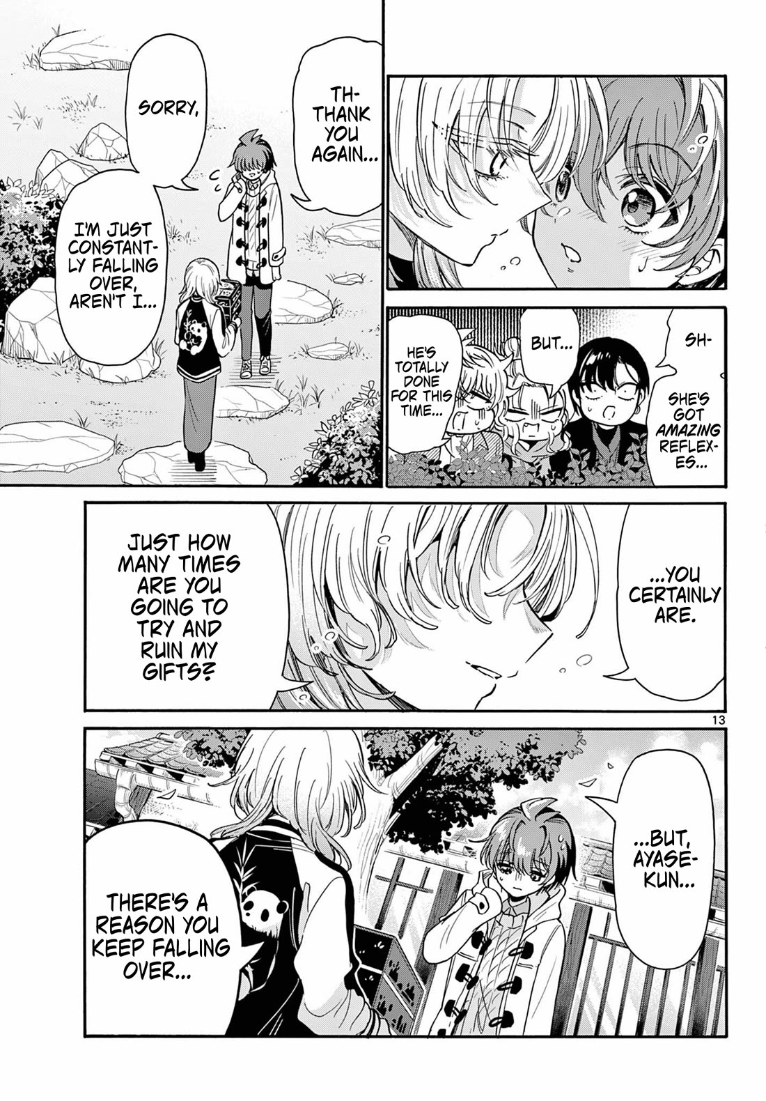 Mikadono Sanshimai wa Angai, Choroi Chapter 191 page 13 - Chapter 191