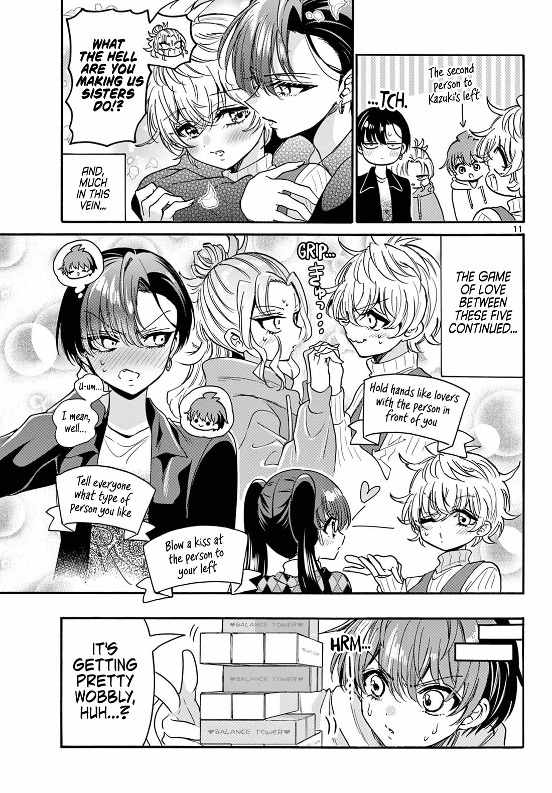 Mikadono Sanshimai wa Angai, Choroi Chapter 192 page 11 - Chapter 192