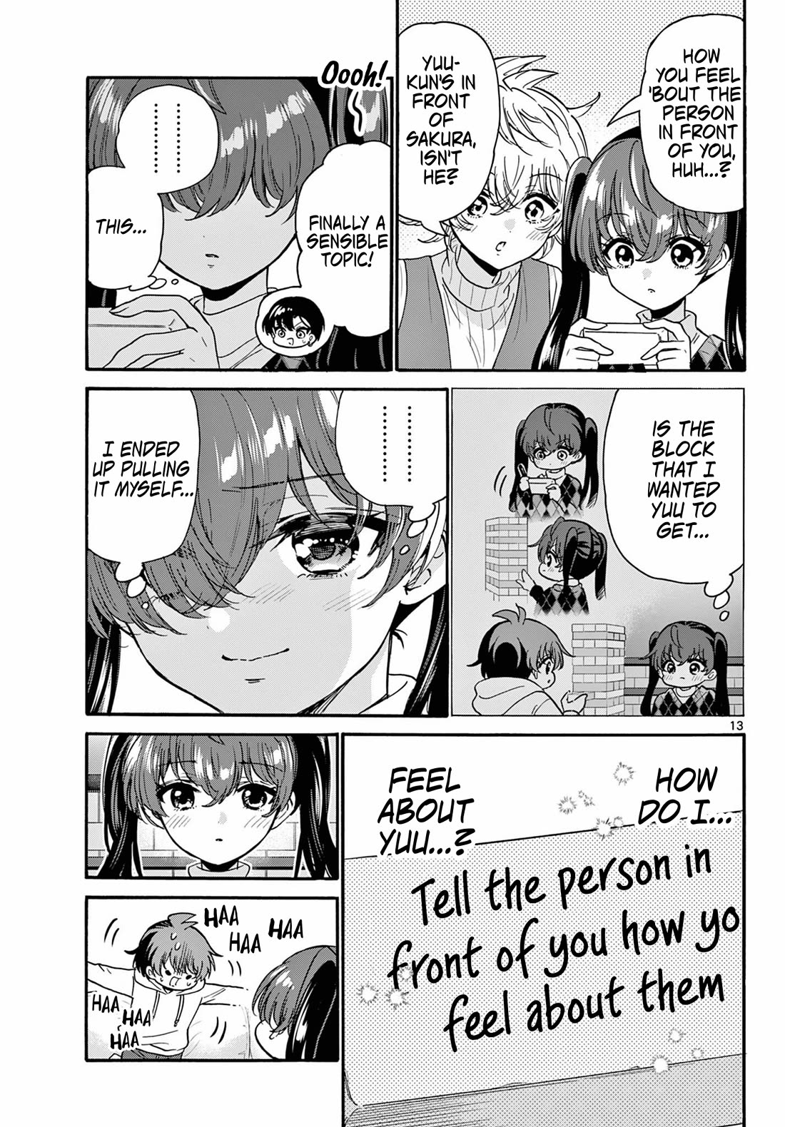 Mikadono Sanshimai wa Angai, Choroi Chapter 192 page 13 - Chapter 192