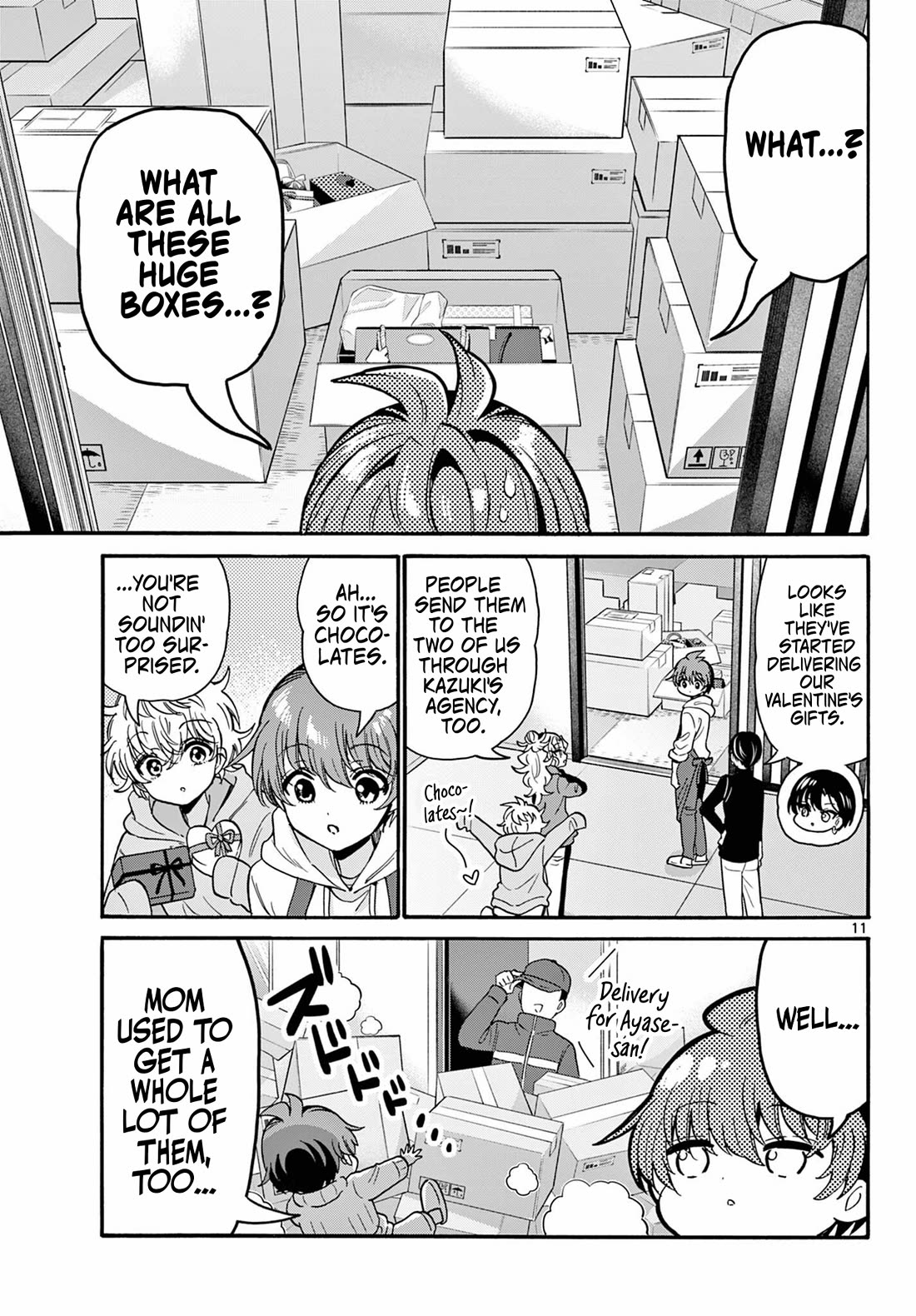 Mikadono Sanshimai wa Angai, Choroi Chapter 194 page 11 - Chapter 194