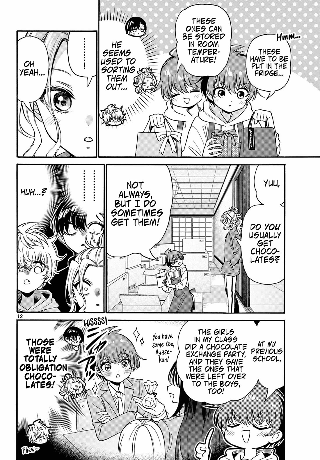 Mikadono Sanshimai wa Angai, Choroi Chapter 194 page 12 - Chapter 194