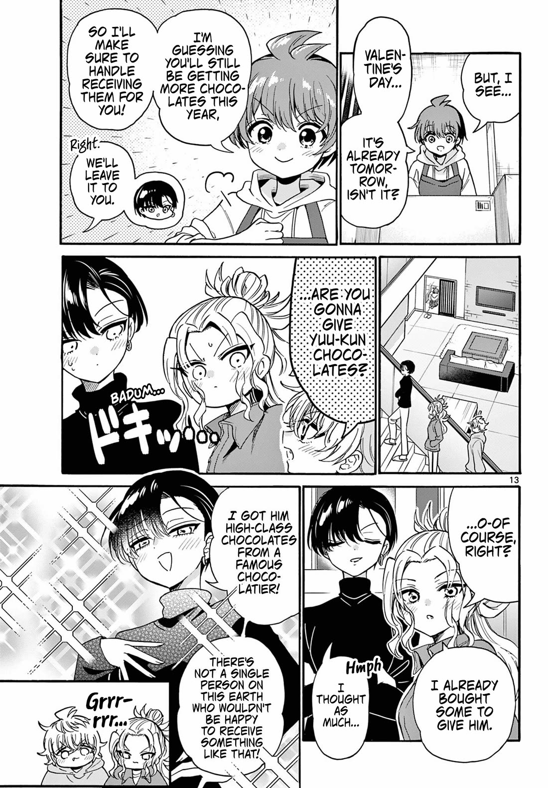 Mikadono Sanshimai wa Angai, Choroi Chapter 194 page 13 - Chapter 194