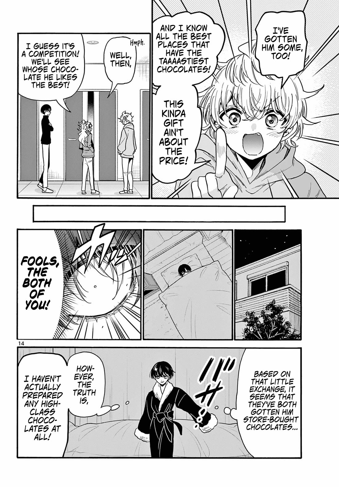 Mikadono Sanshimai wa Angai, Choroi Chapter 194 page 14 - Chapter 194