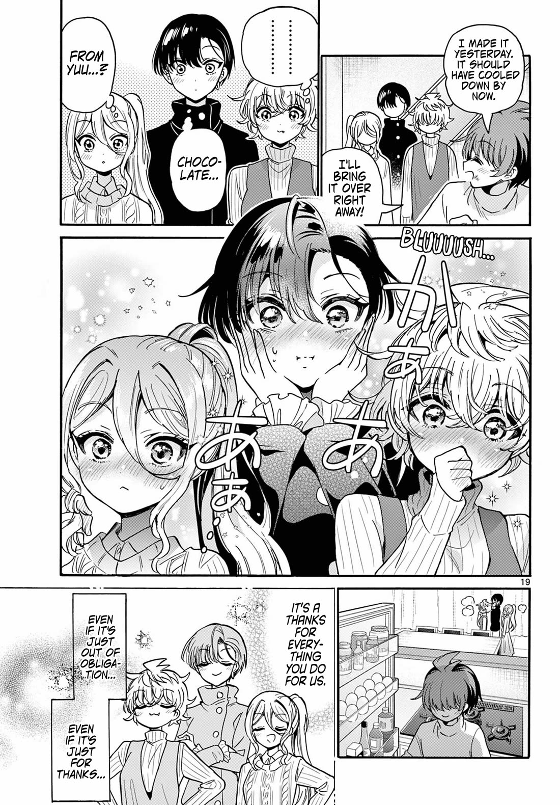 Mikadono Sanshimai wa Angai, Choroi Chapter 195 page 18 - Chapter 195