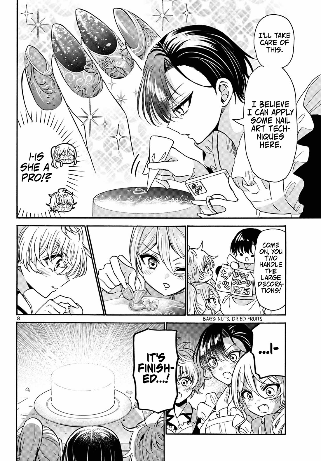 Mikadono Sanshimai wa Angai, Choroi Chapter 195 page 7 - Chapter 195