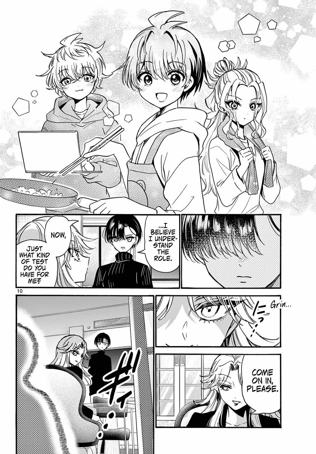 Mikadono Sanshimai wa Angai, Choroi Chapter 196 page 10 - Chapter 196