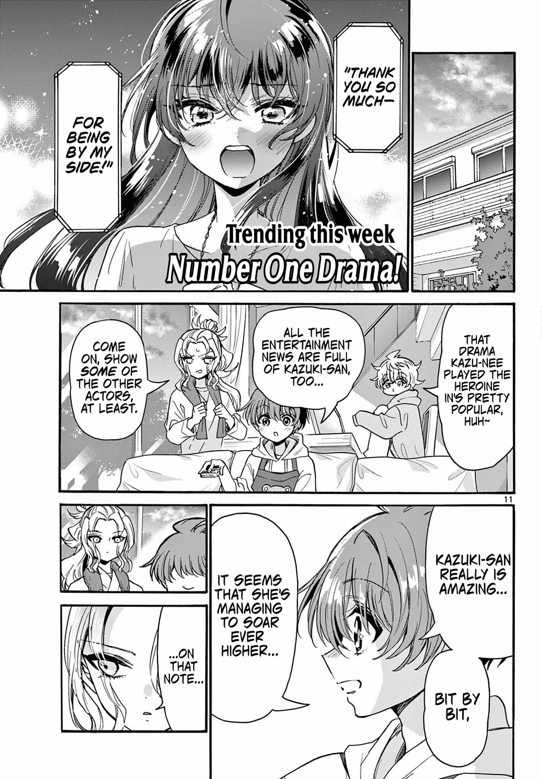 Mikadono Sanshimai wa Angai, Choroi Chapter 196 page 11 - Chapter 196