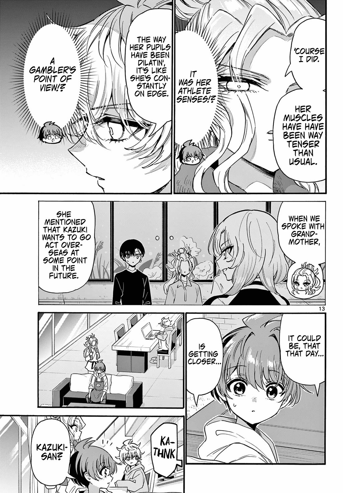 Mikadono Sanshimai wa Angai, Choroi Chapter 196 page 13 - Chapter 196