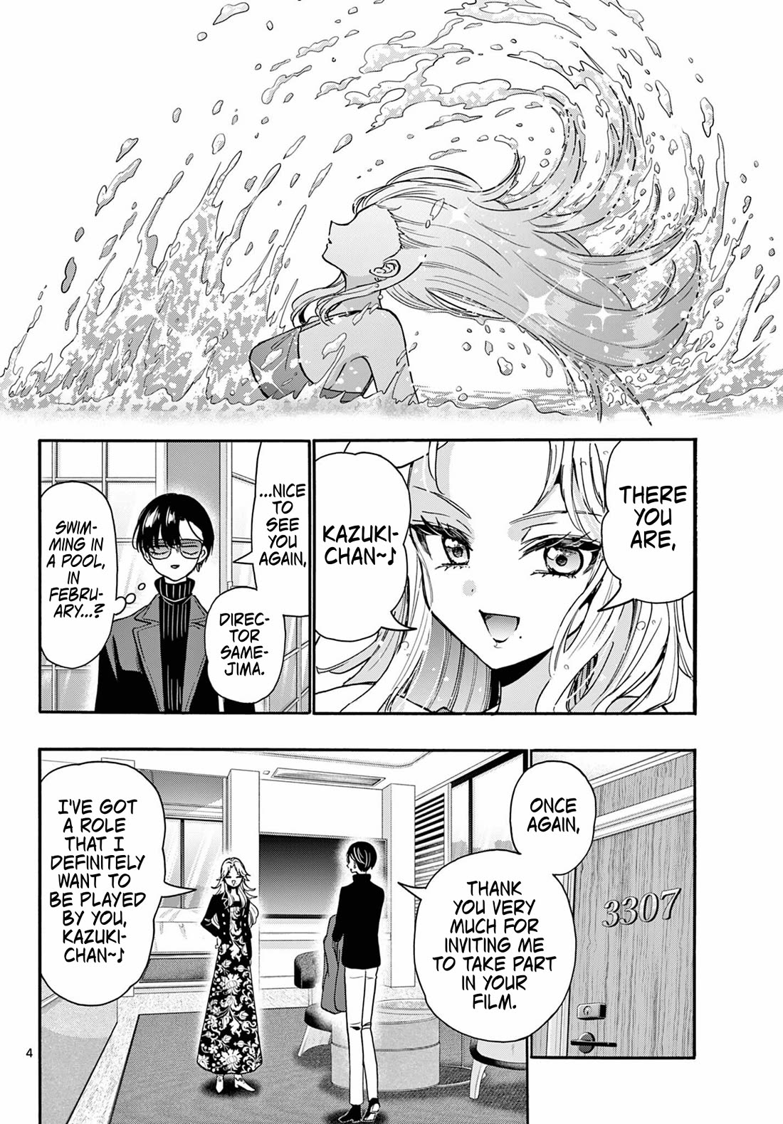 Mikadono Sanshimai wa Angai, Choroi Chapter 196 page 4 - Chapter 196