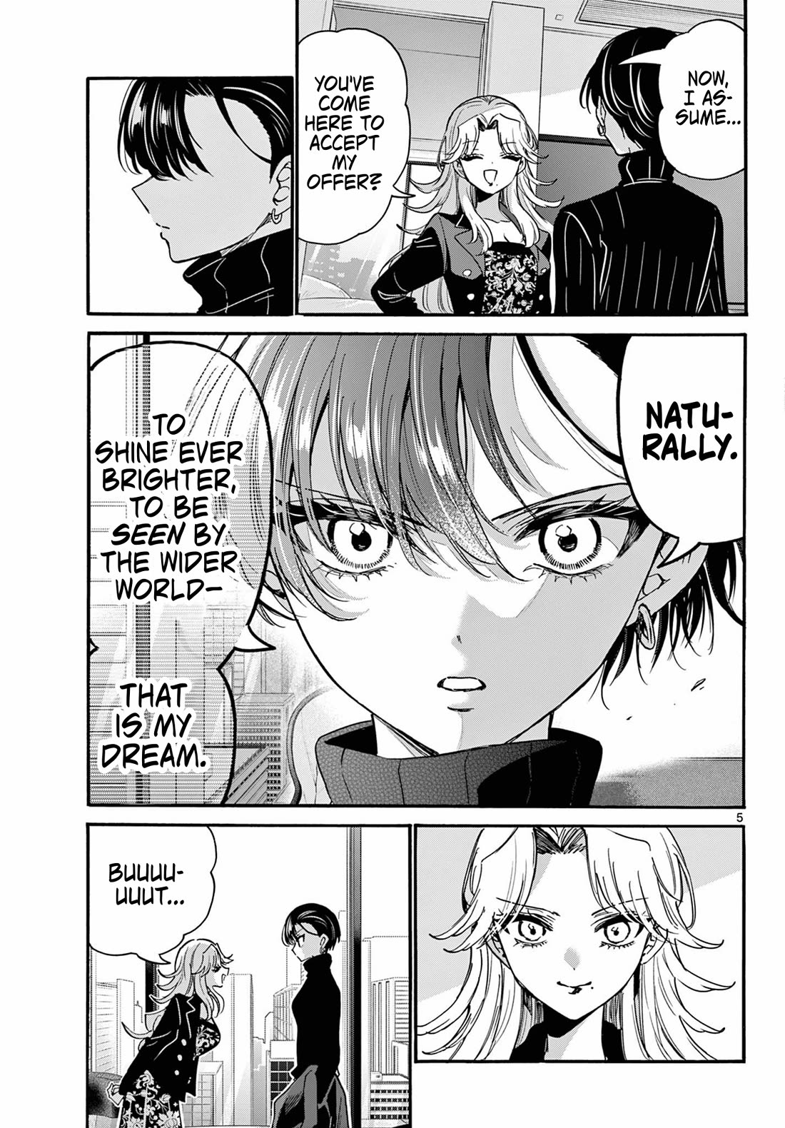 Mikadono Sanshimai wa Angai, Choroi Chapter 196 page 5 - Chapter 196