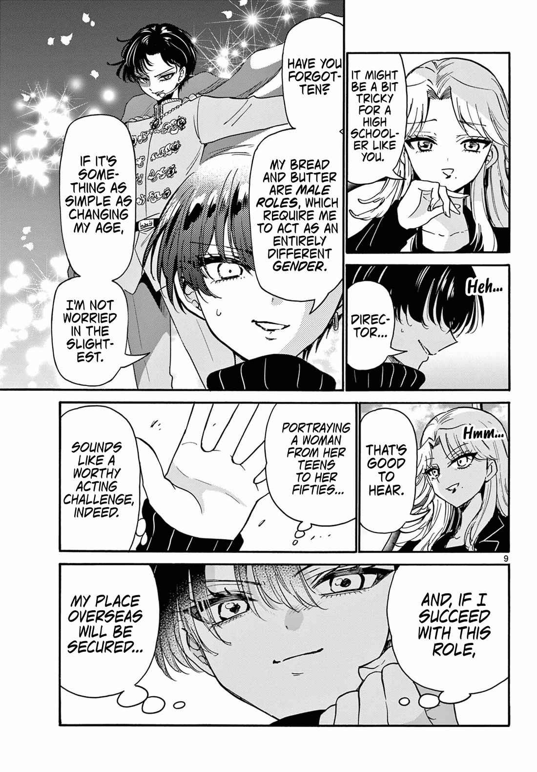 Mikadono Sanshimai wa Angai, Choroi Chapter 196 page 9 - Chapter 196