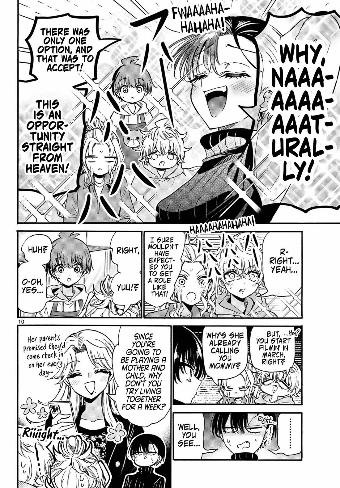 Mikadono Sanshimai wa Angai, Choroi Chapter 197 page 10 - Chapter 197