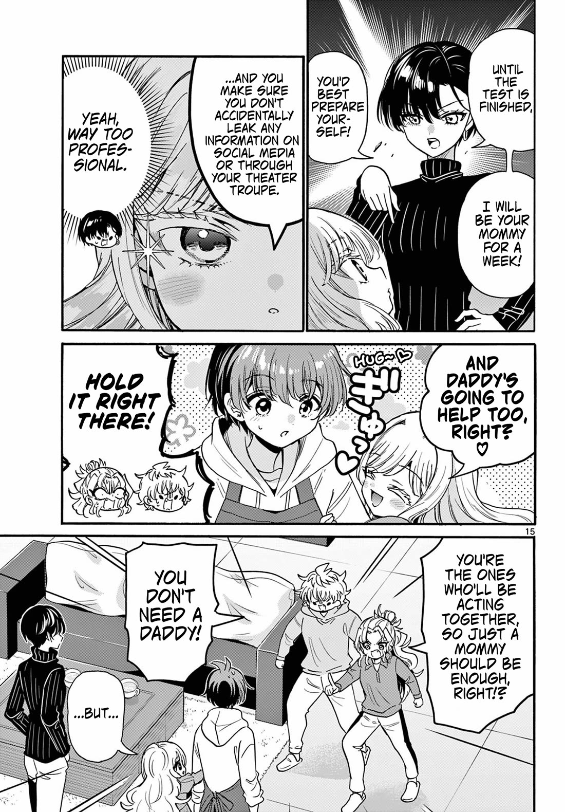 Mikadono Sanshimai wa Angai, Choroi Chapter 197 page 15 - Chapter 197