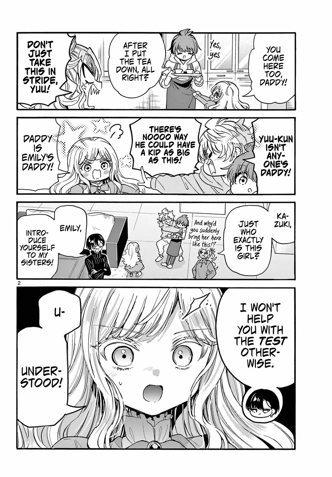 Mikadono Sanshimai wa Angai, Choroi Chapter 197 page 2 - Chapter 197