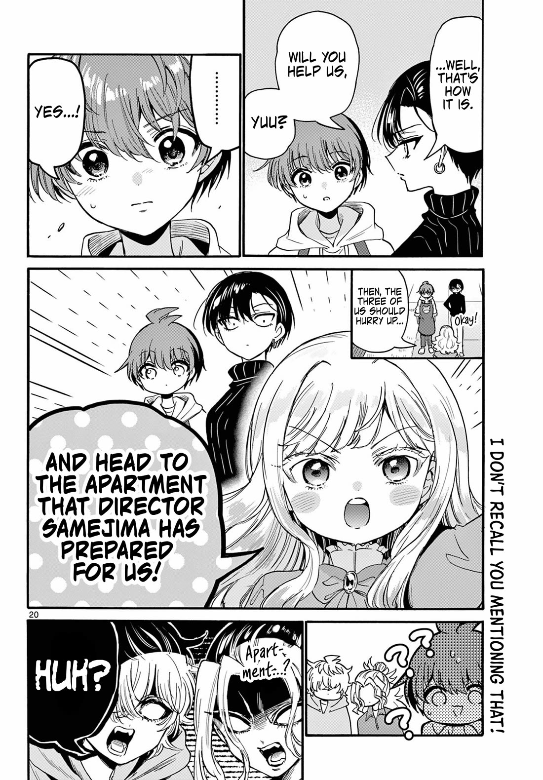 Mikadono Sanshimai wa Angai, Choroi Chapter 197 page 20 - Chapter 197