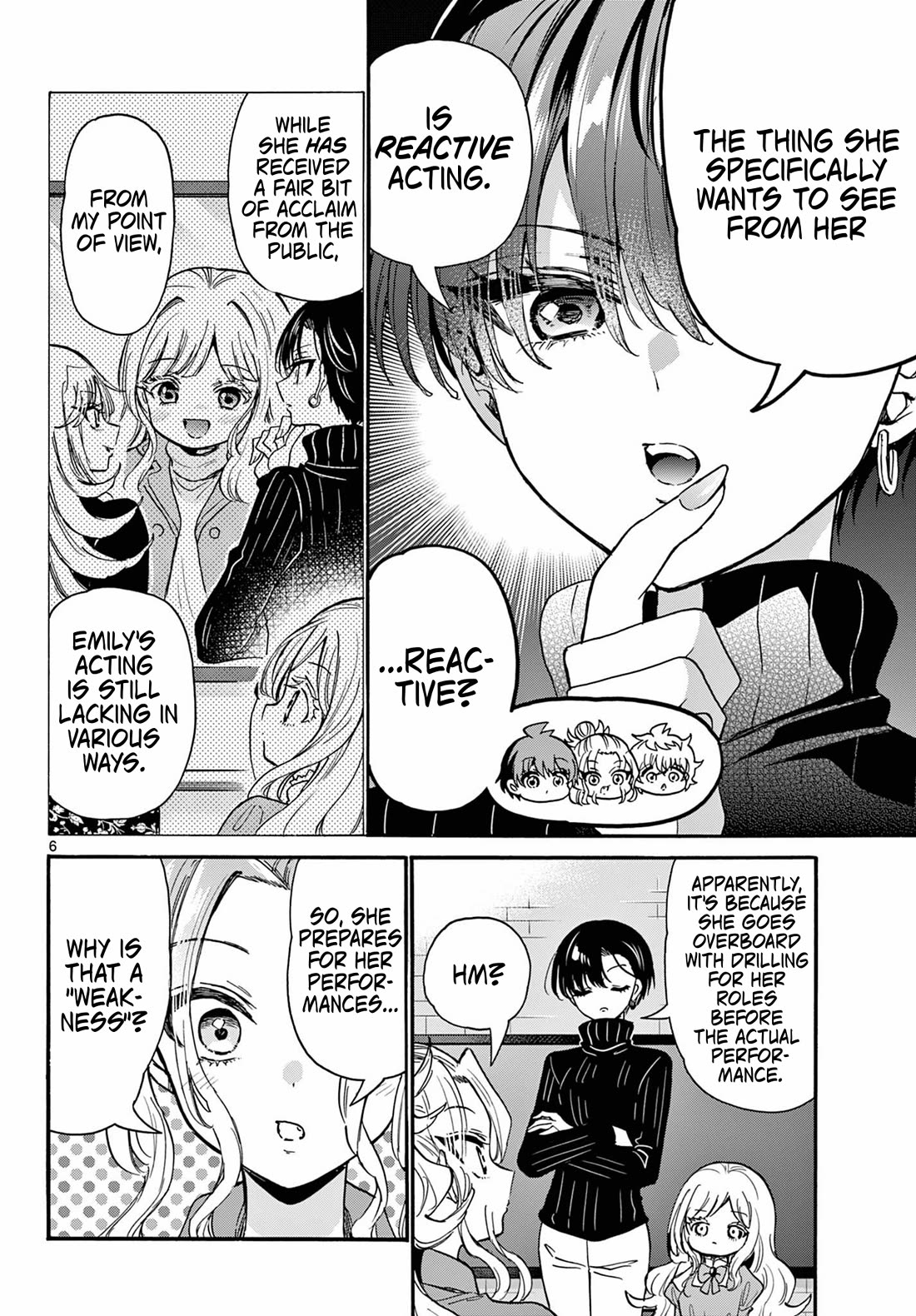Mikadono Sanshimai wa Angai, Choroi Chapter 197 page 6 - Chapter 197