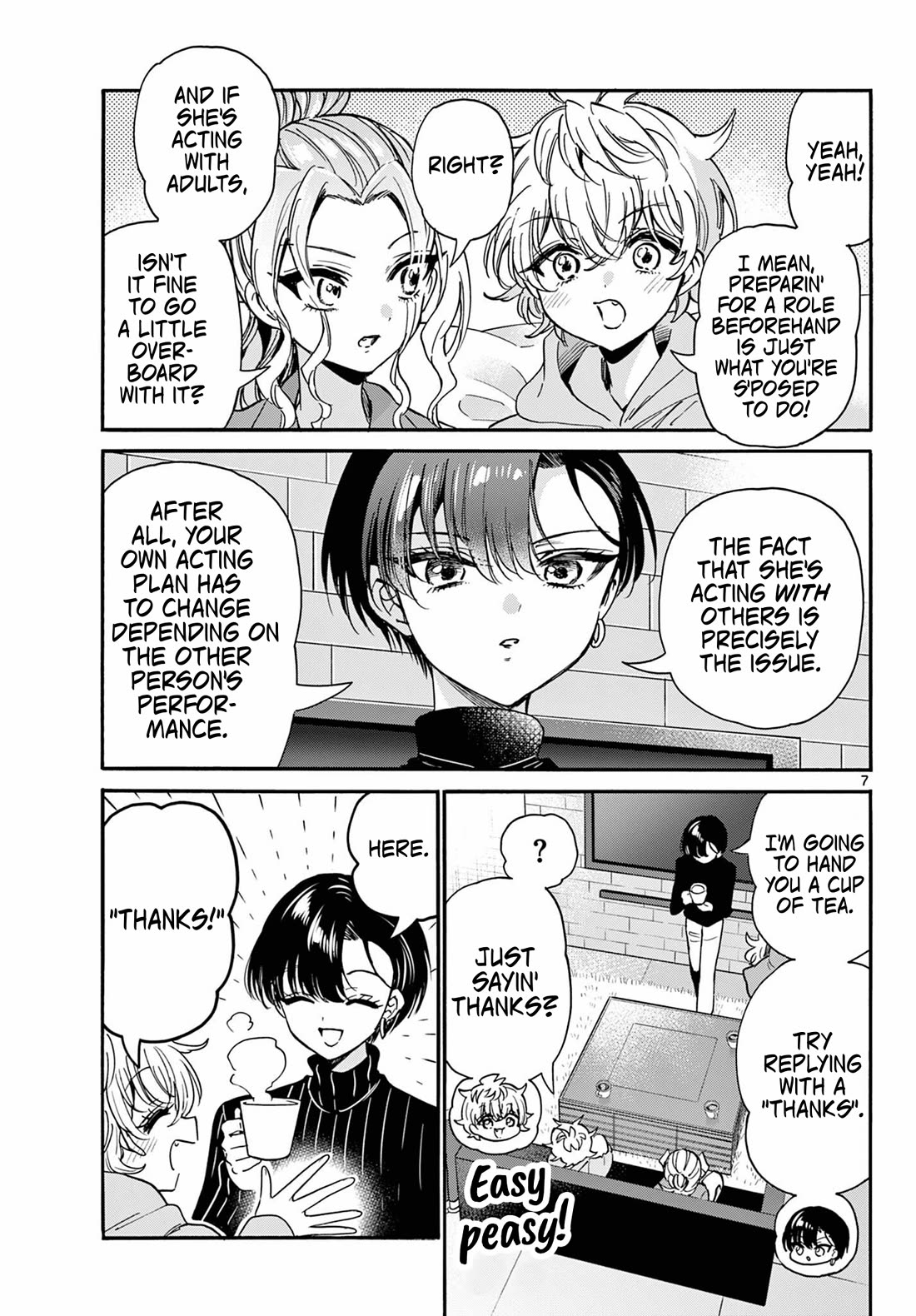 Mikadono Sanshimai wa Angai, Choroi Chapter 197 page 7 - Chapter 197
