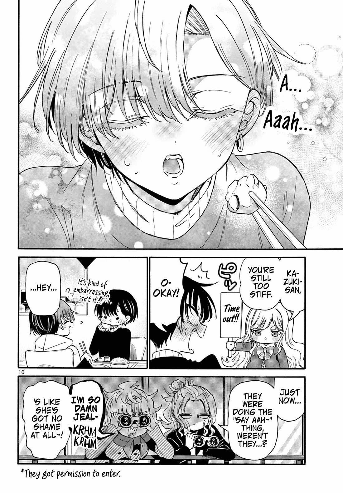 Mikadono Sanshimai wa Angai, Choroi Chapter 198 page 10 - Chapter 198