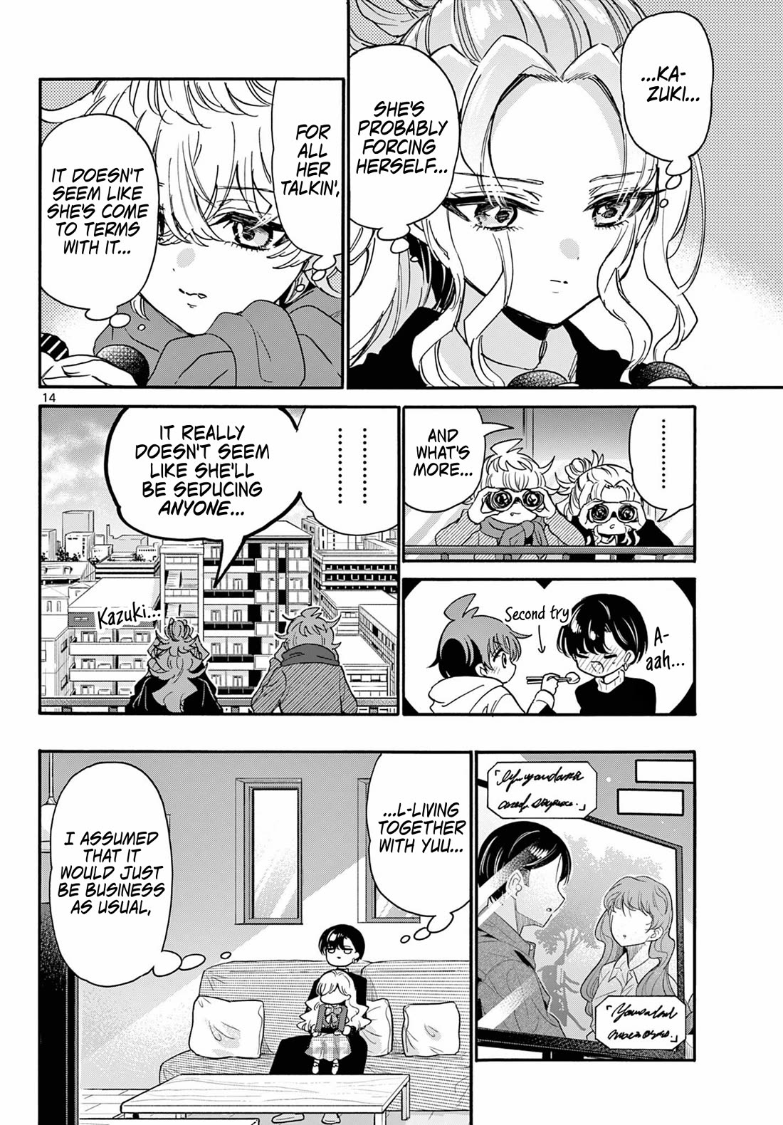 Mikadono Sanshimai wa Angai, Choroi Chapter 198 page 14 - Chapter 198