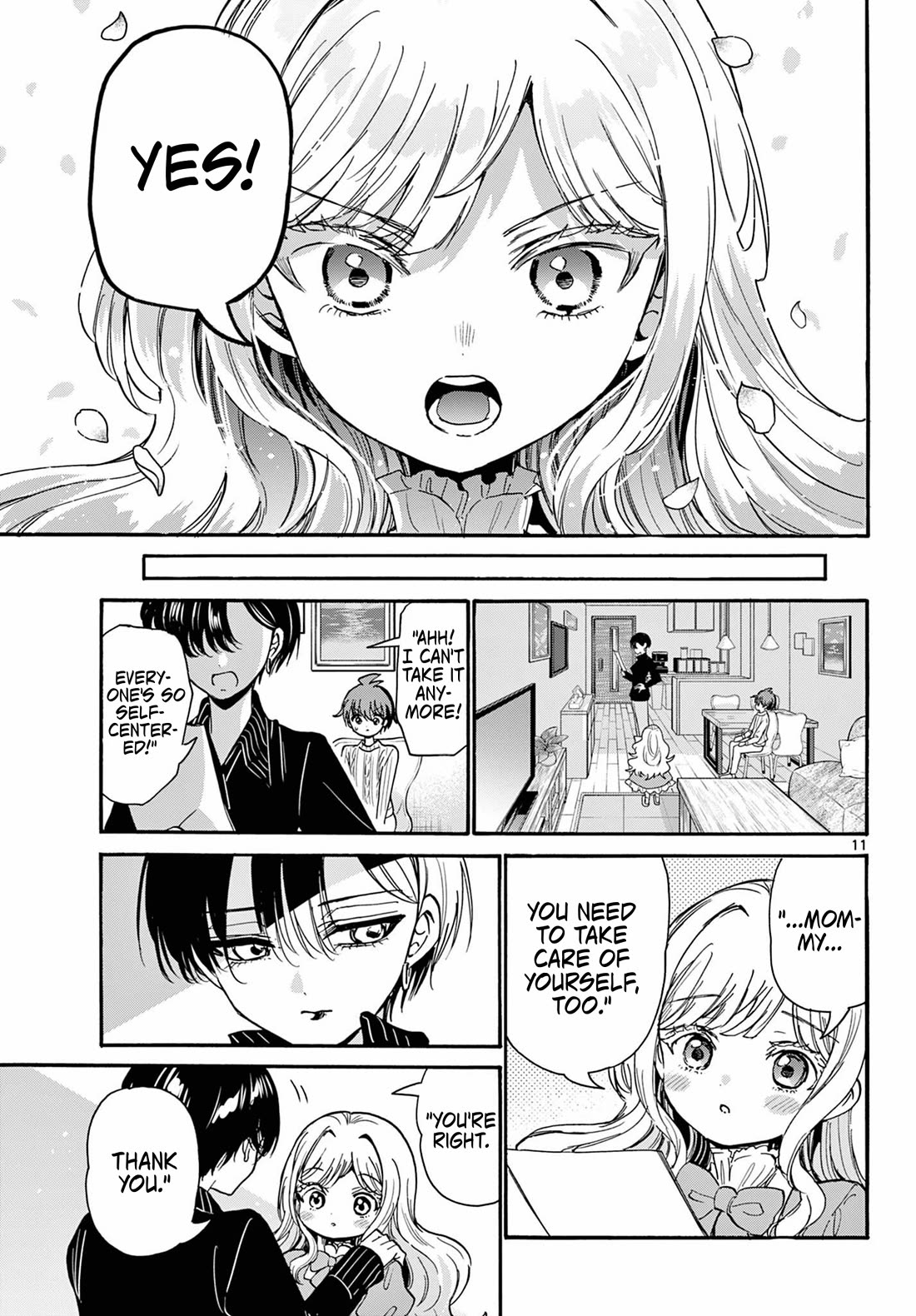 Mikadono Sanshimai wa Angai, Choroi Chapter 199 page 11 - Chapter 199