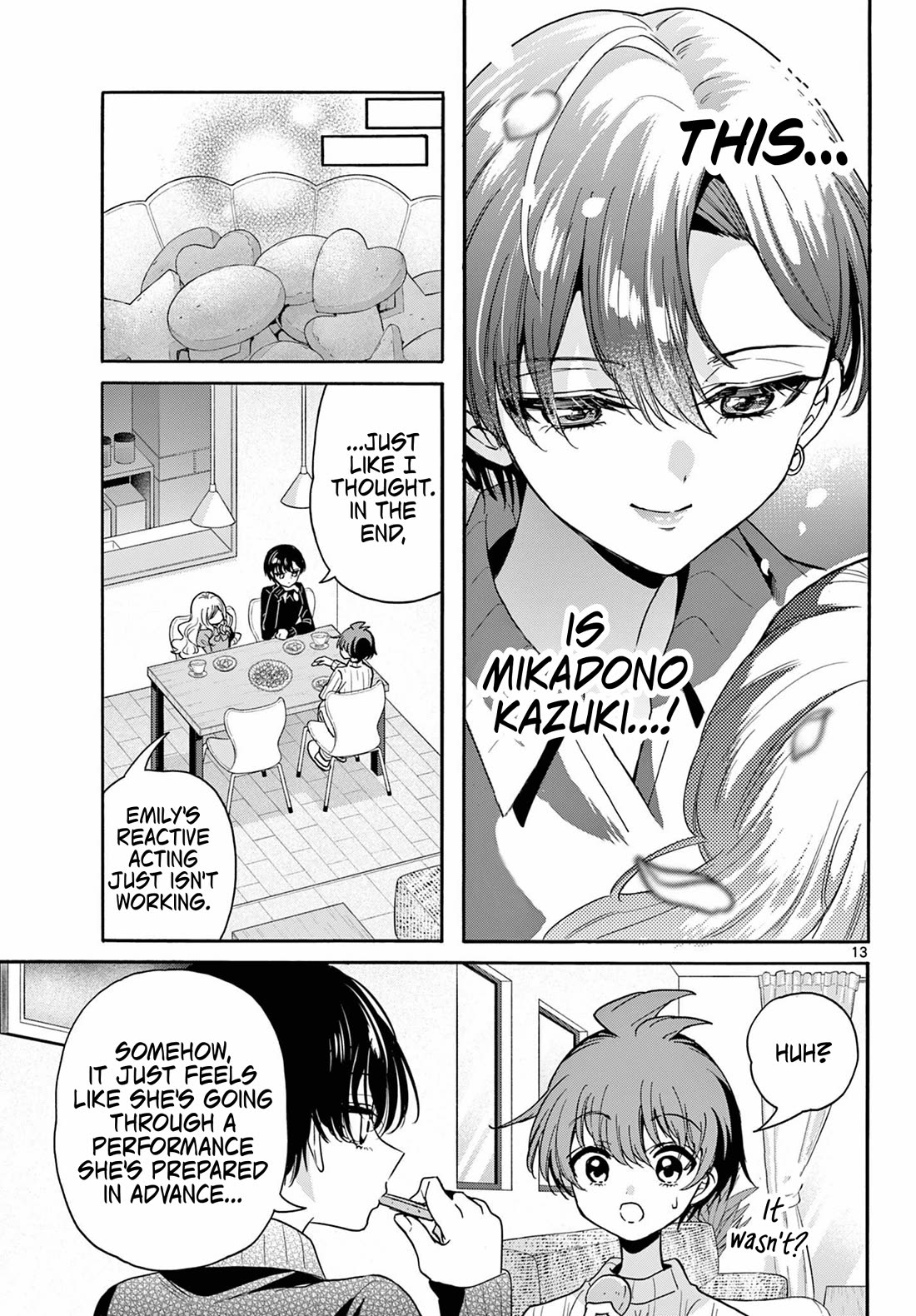 Mikadono Sanshimai wa Angai, Choroi Chapter 199 page 13 - Chapter 199