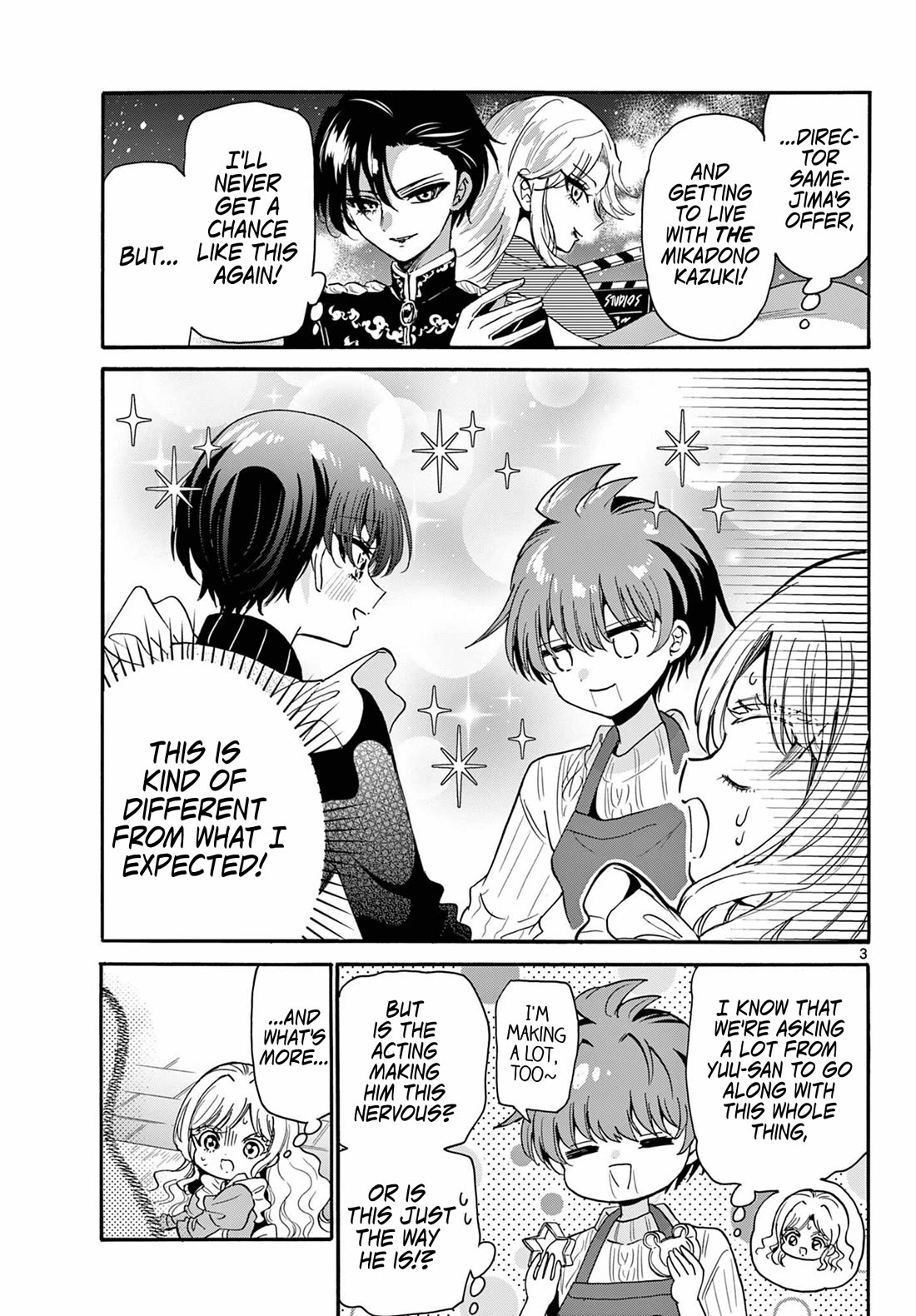 Mikadono Sanshimai wa Angai, Choroi Chapter 199 page 3 - Chapter 199